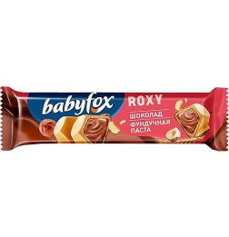 «BabyFox», вафельный батончик Roxy в ассортименте